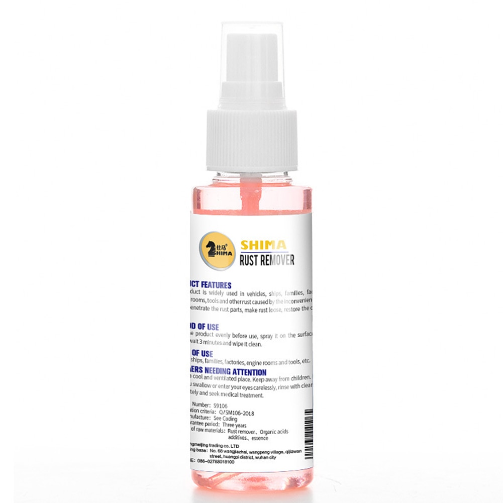 80ml Home Eliminate Corrosion Maintenance Lubrication Surface Car Window Rust Remover Multifunction Cleaning Spray Repairing