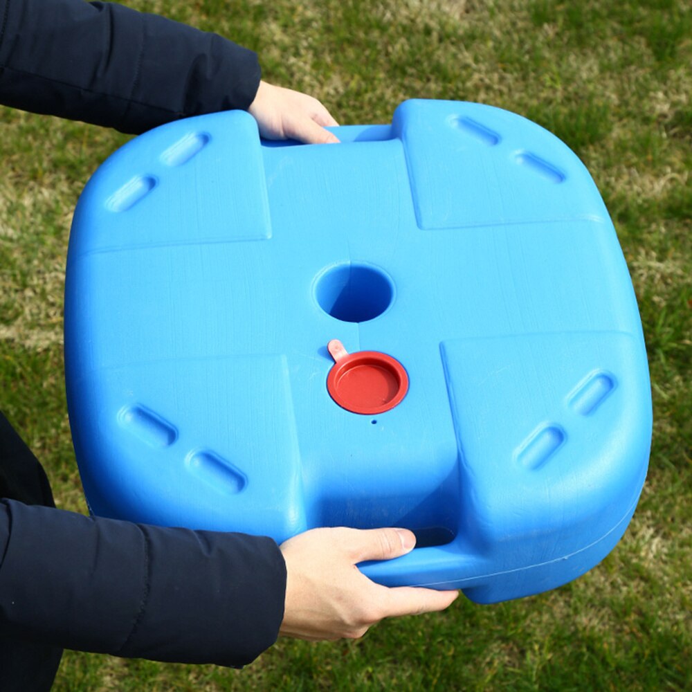 1pc Umbrella Base 25L Beach Garden Water Injection Outdoor Stand Umbrella Base