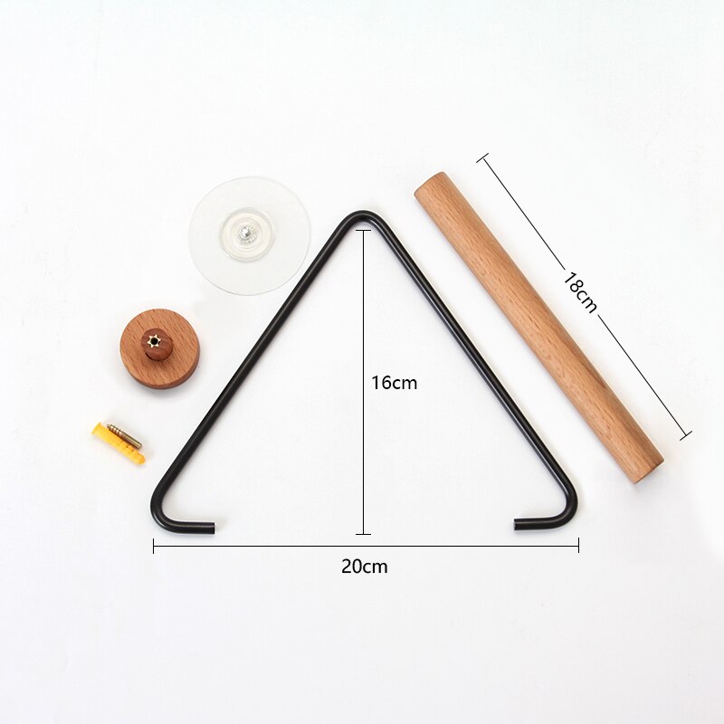 Toiletpapier Handdoek Dispenser Houten Papierrol Houder Voor Badkamer Contact Papier Houder Huishouden Opbergrek