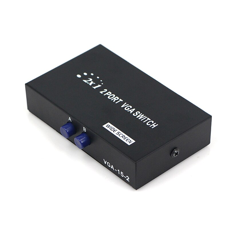 2 In 1 Heraus 2x1 Port 1080P VGA Metall Schalter S... – Vicedeal