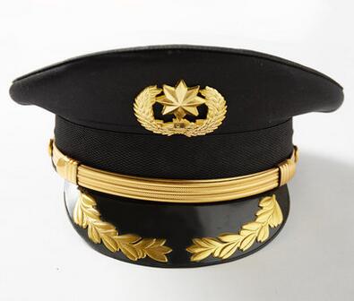 Casual män & #39 ;s manlig säkerhet stor keps egendom stor filt stil säkerhetstjänst hatt stor keps: C / 59cm