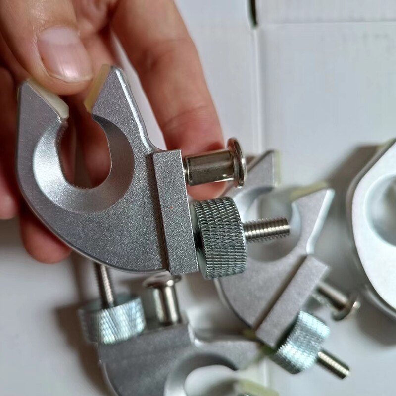 Alpha 1pc badmintonstrengemaskine klemme-trækværktøj specialklap c-clip fastgørelsesklemme 1.8cm