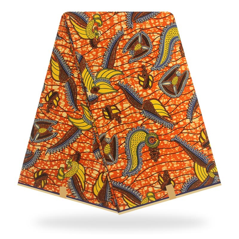 Veritable Wax Veritable Guaranteed Real Dutch Wax 6yard/lot 100% Cotton Veritable Wax African Fabric Print