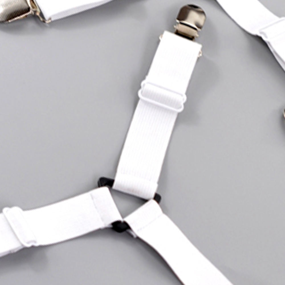 4 pièces drap de lit sangle de maintien attache matelas attaches couvertures élastique pince jarretière fixation antidérapant ceinture articles ménagers