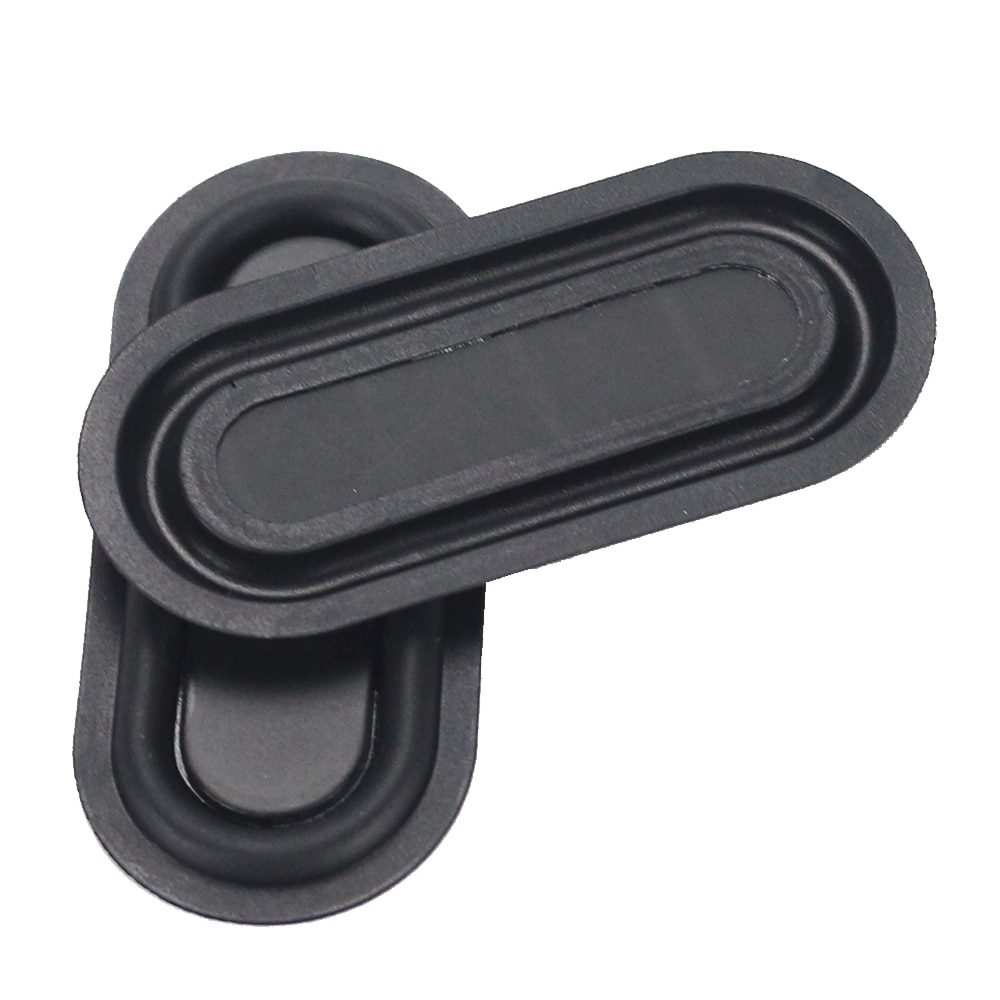 GHXAMP 2PCS 70*32 MM Bass Radiation Passive Radiator Speaker Rubber Woofer Vibration Membrane For Subwoofer Speaker DIY