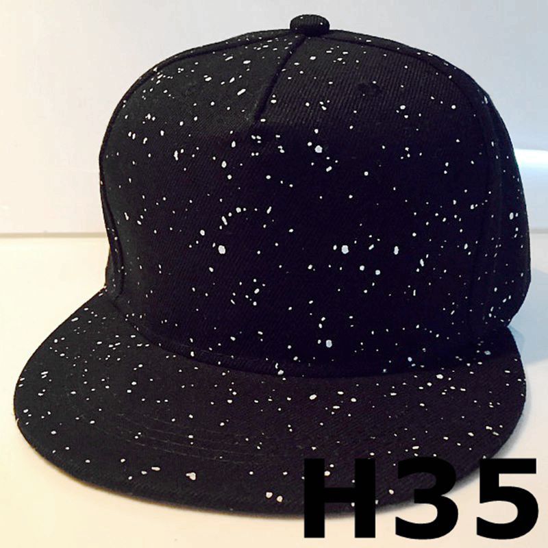 Galaxy cosmos snapback hiphop hat blomstret blomst hawaii snapback baseball justerbar baseballkasket til mænd: Gul