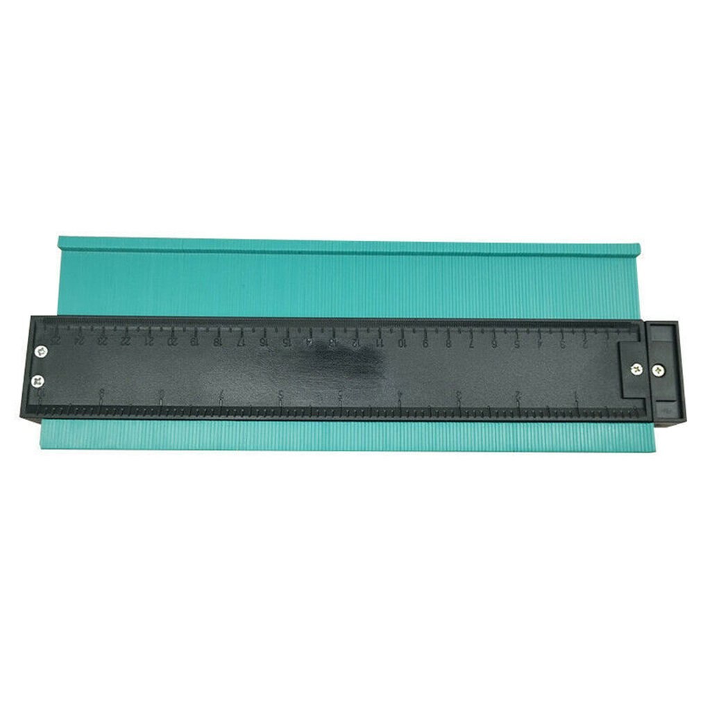 Contour Measuring Device Profiling Ruler Tough Durable High Strength Used To Shape Irregular Items Tool 1 Pcs: 10 inch green