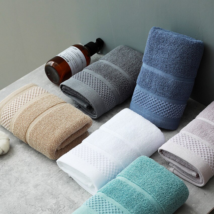 Geometric Face Towel Cotton Thick Soft Towels Hair Hand Home Hotel Spa Towel Adults Kids toalla de cara serviette