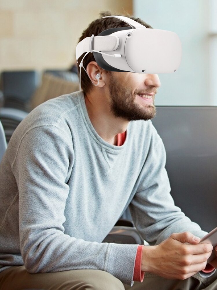 VR Headset Comfortable Firm Headphone for Oculus Quest 2