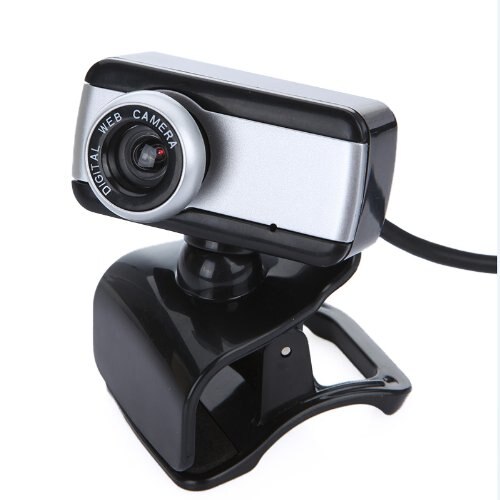 USB 2.0 50,0 M HD Webcam Kamera Web Cam mit MIC für Computer-Desktop PC Laptop (Silber)