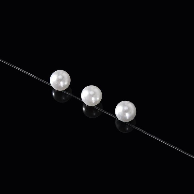 Zwart 2 rollen één verkoop 1mm spandex elastische lijn kleur sieraden kralenlijn diy armband elastische lijn transparant  w5 f 7