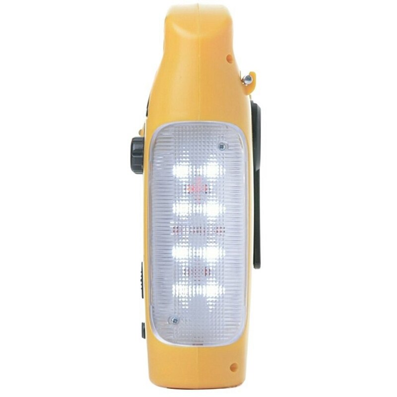 Cell Phone Charger Radio, Led Flashlight Radio, Led Lantern Radio, Siren, Rechargeable Batteries, Hand Crank, Solar Power Radio