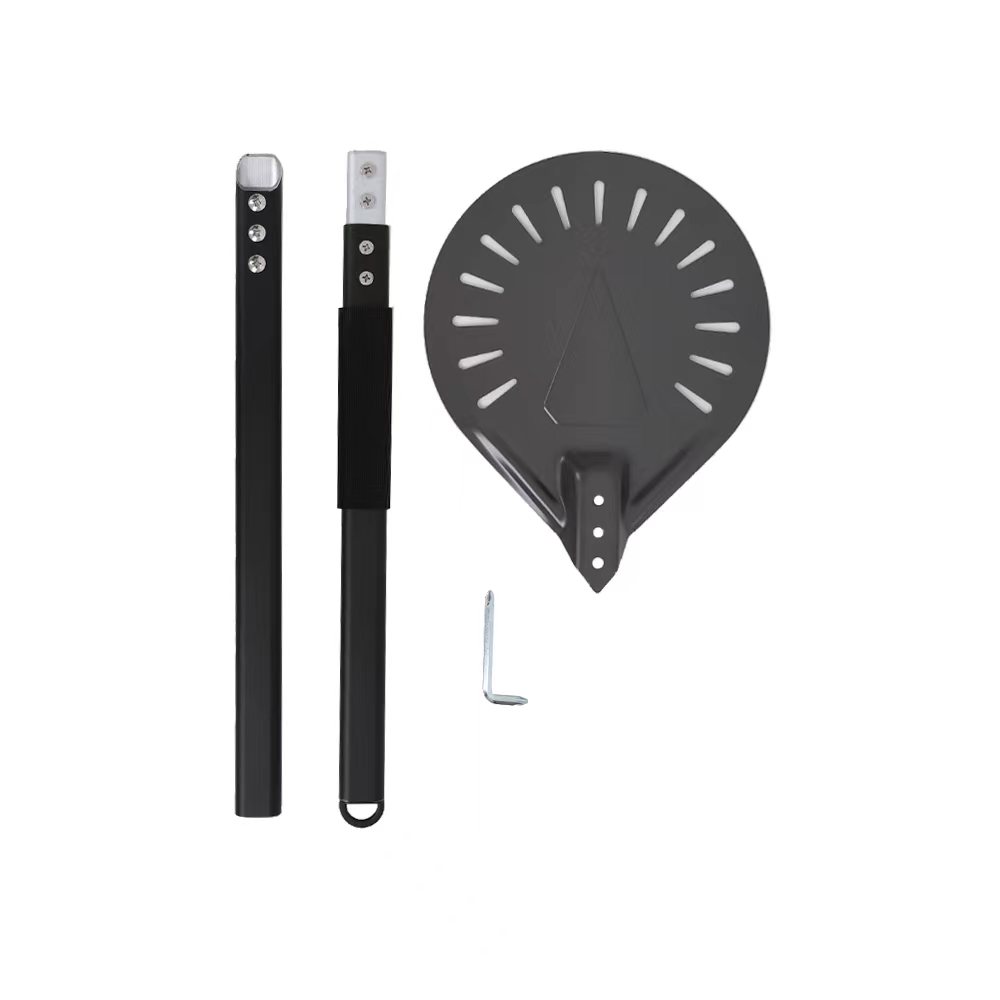 7 8 9 10 Inch Long Pizza Peel AdjustableTurning Shovel Spatula Baking Tool Kitchen Utensils Nonstick Big Pizza Turner for Oven