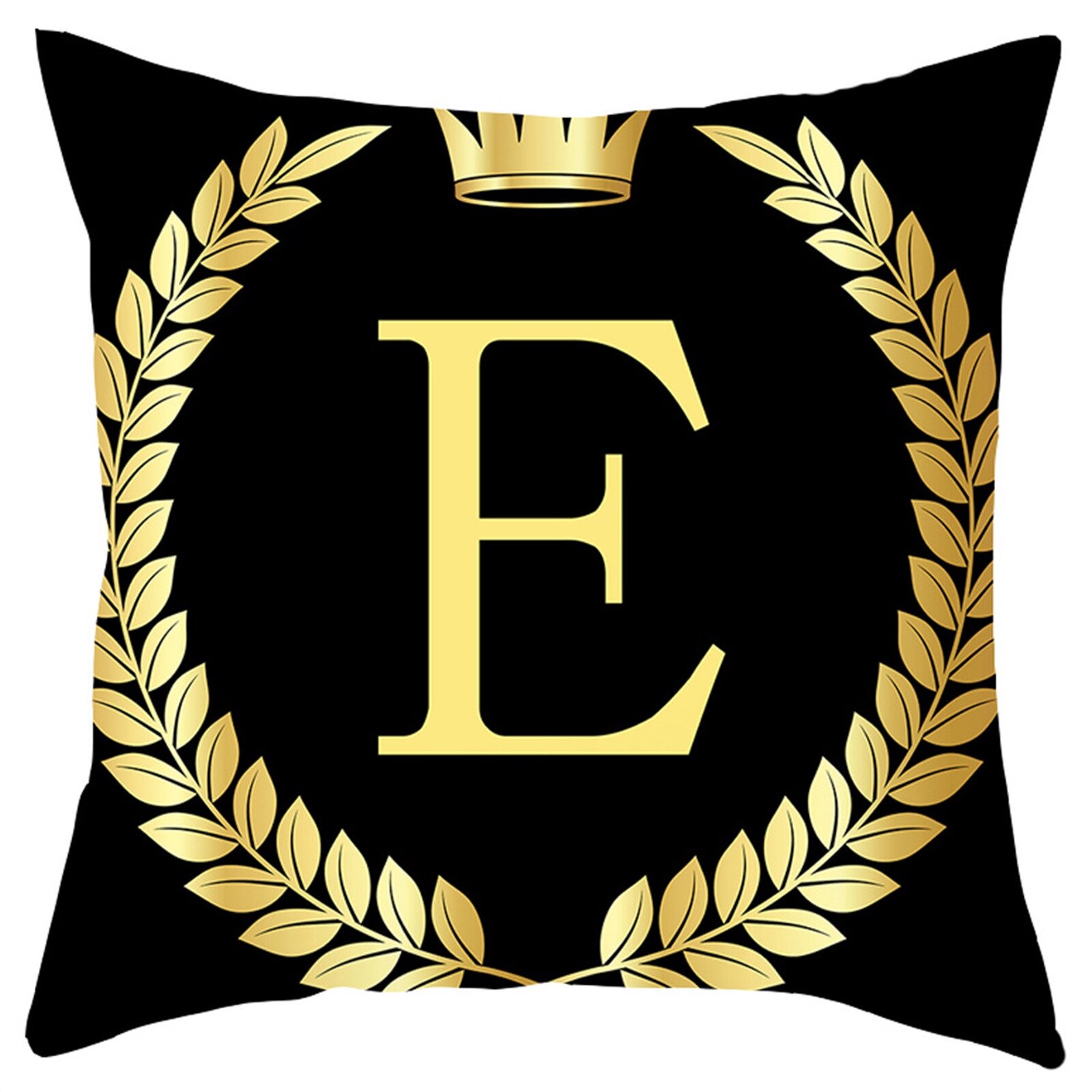 Oreillers anglais lettres peau de pêche housse de coussin maison canapé décoration taie d'oreiller décoratif canapé coussin