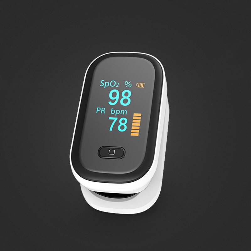OLED Finger Pulse Oximeter Oximetro De Dedo Blood Oxygen Heart Rate Monitor Spo2 Saturometro Da Dito Pulsioximetro Oximiter: no case