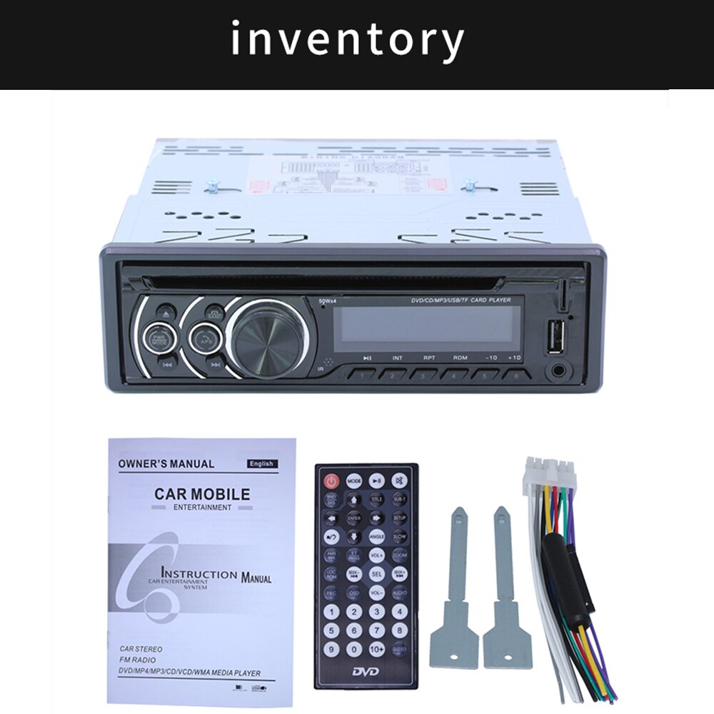 Multimedia System DVD Player Universal Auto Radio Stereo Car Audio Bluetooth Player For Car