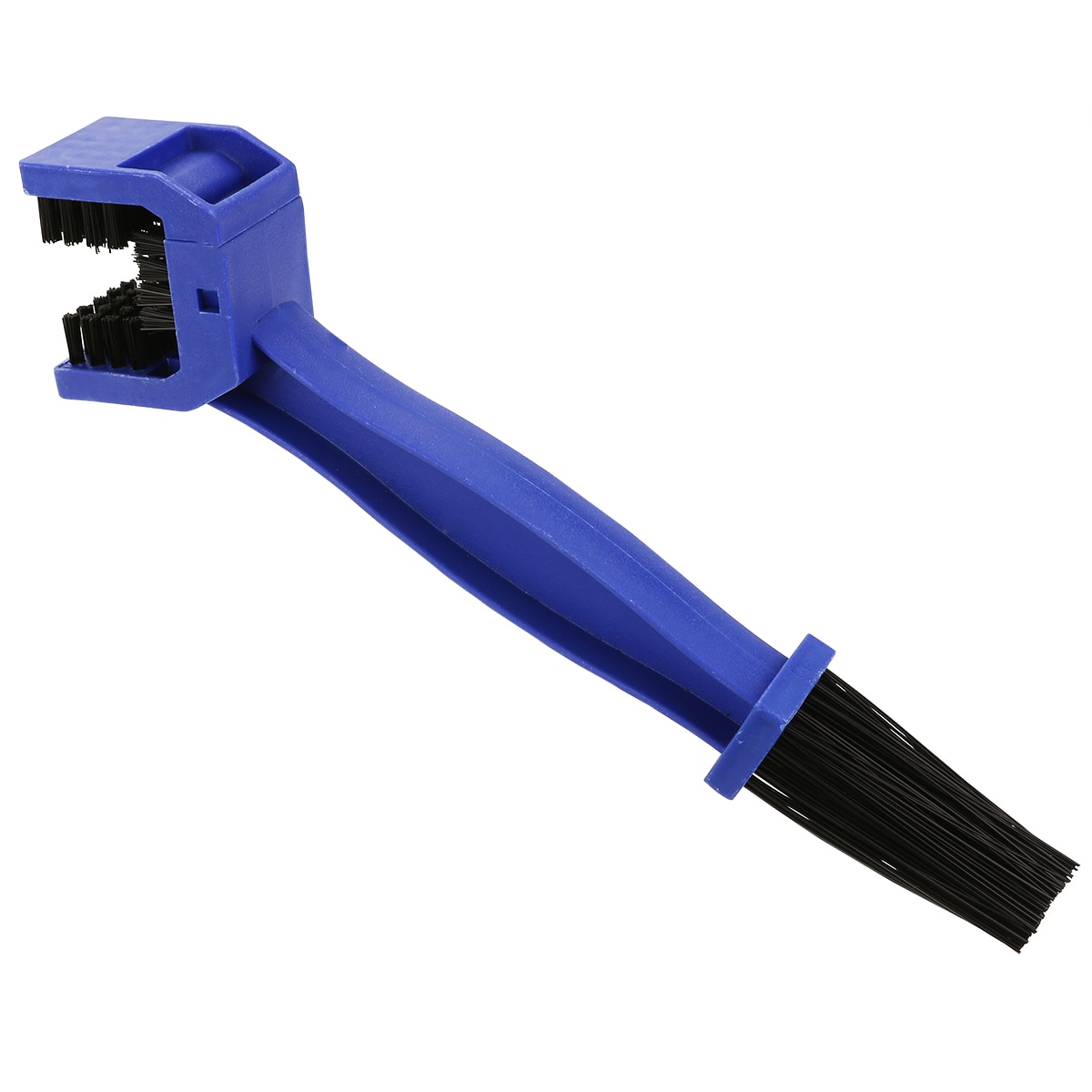 Portable Bicycle Chain Wheel Cleaner Bike Chain Scrubber Wash Tool Mountain Cycling Cleaning Kit Outdoor Accessory Blue