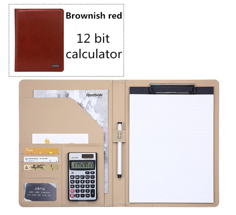 A4 Multifunktions Ordner Mit Metall Rechner Kortex Neue Ordner Verkäufe Ordner Manager Ordner: 17