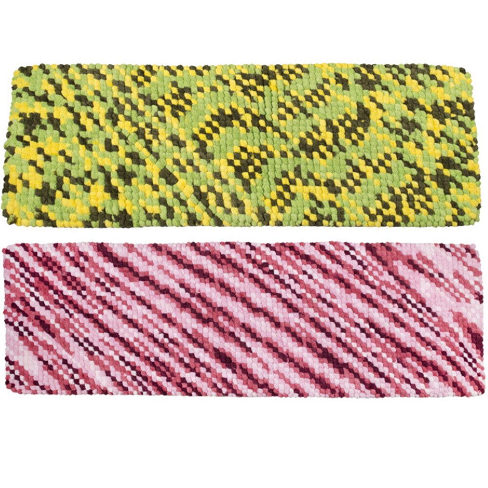 Tjock ull stor mjuk regnbåge pom pom garn handstickning virkgarn diy filt kudde färgglad pumpong tråd 135g
