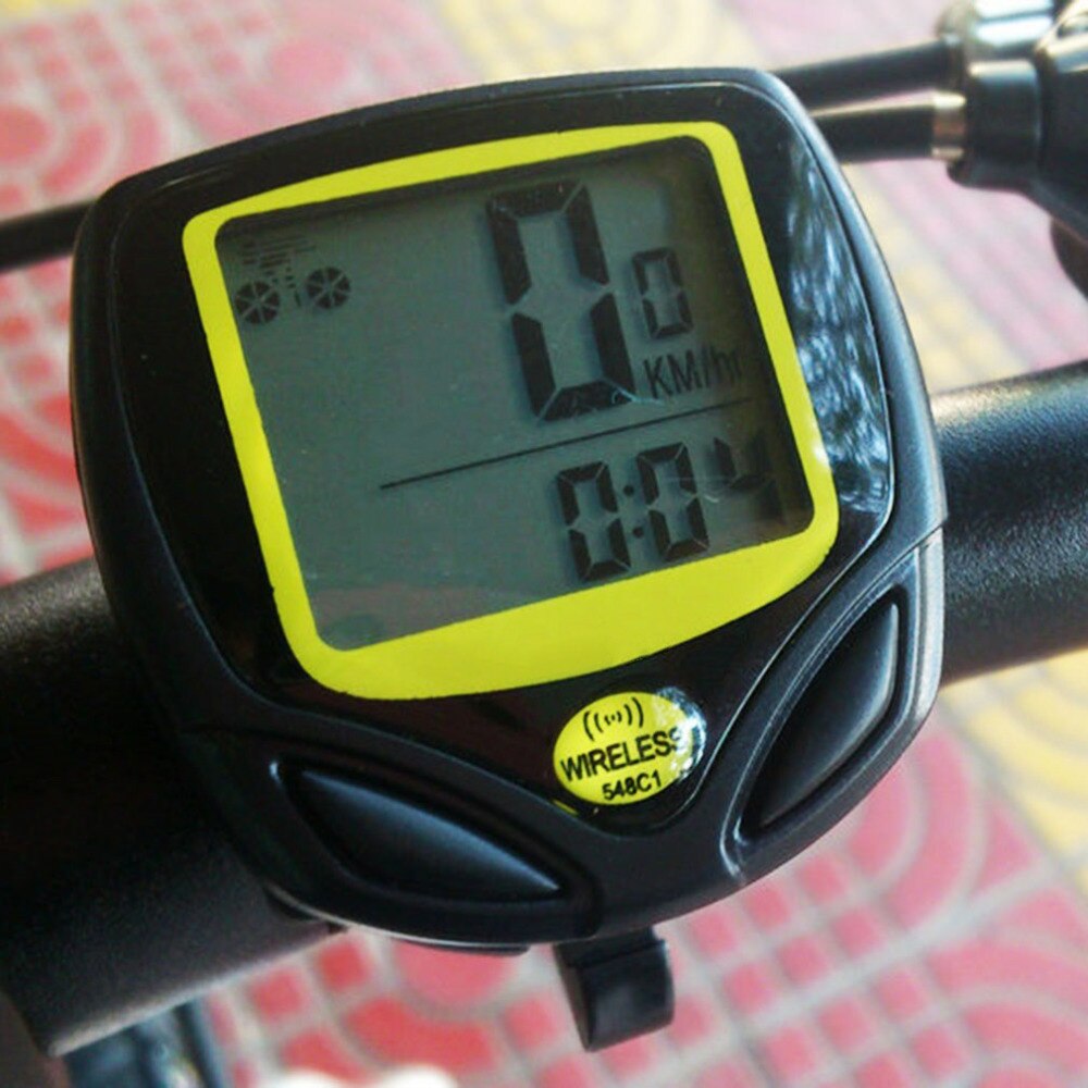 Sunding Waterdichte Draadloze Fiets fiets Computer Snelheidsmeter Kilometerteller Meter Fiets Computer