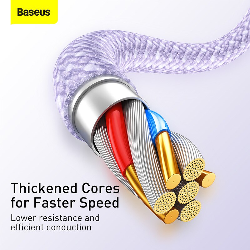 Baseus Usb Kabel Voor Iphone 13 12 11 Pro Max X Xs Xr 8 7 2.4A Snel Opladen Telefoon Data draad Koord Voor Ipad Usb Lader Kabel