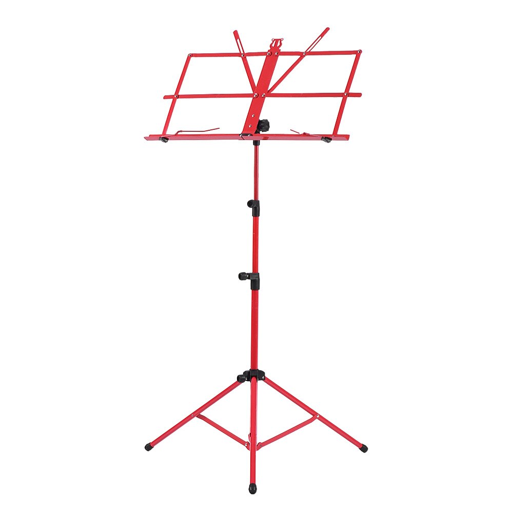 Trépied de partitions pliable léger avec sac de transport résistant à l'eau pour Instrument de guitare de Piano de violon