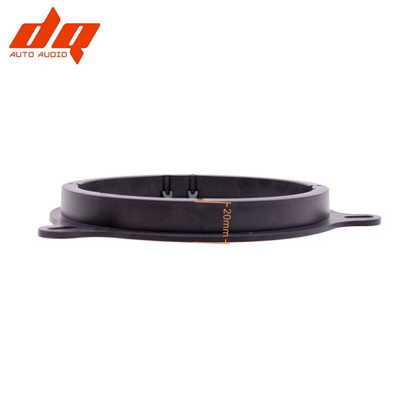 Soportes de altavoz de plástico para coche, accesorios de subwoofer de 6,5 pulgadas, adaptador de anillos espaciadores de almohadilla para Nissan Tiida Sylphy Tenta, 2 piezas