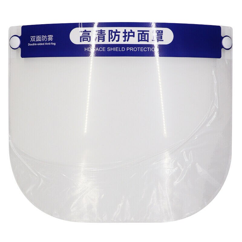 1pcs Clear Dental Full Face Shield Clear Protective Film Visor Safety Cover Work Safety Protection