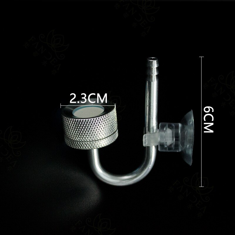 CO2 Generator Diy System Kit CO2 Generator, Bubble Counter Diffuser With Solenoid Valve,For Aquatic Aquarium Plant Growth: Aluminum diffuser
