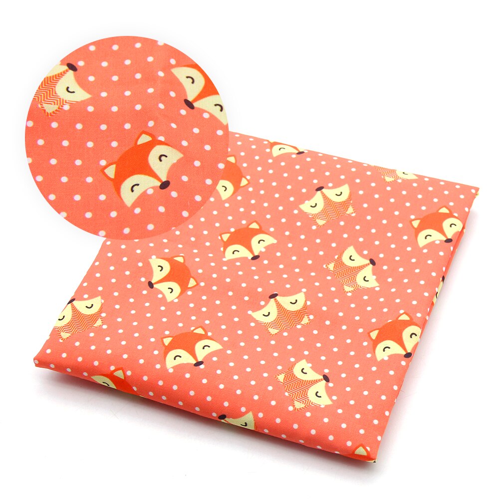 50*145cm rævbladpære trykt polyester bomuldsstof til fremstilling af tøj duge kjole til syning af duge ,1 yc 8269: 1058726001