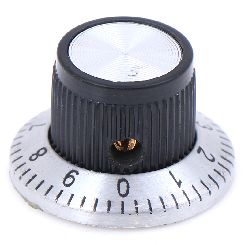 6mm c3 knop med en digital skala metaloverflade potentiometer drejeknap