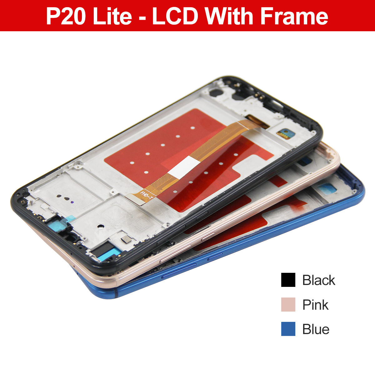 Huawei P20 Lite LCD Scherm Vervanging - 5.84" AMOLED Display & Digitizer - Getest
