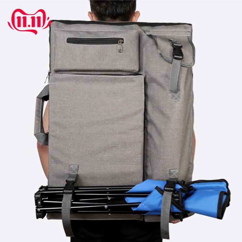 Grote Art Tas Voor Tekentafel Schilderen Set Reizen Schets Tas Voor Schetsen Gereedschap Canvas Schilderen Kunst Levert Voor Kunstenaar