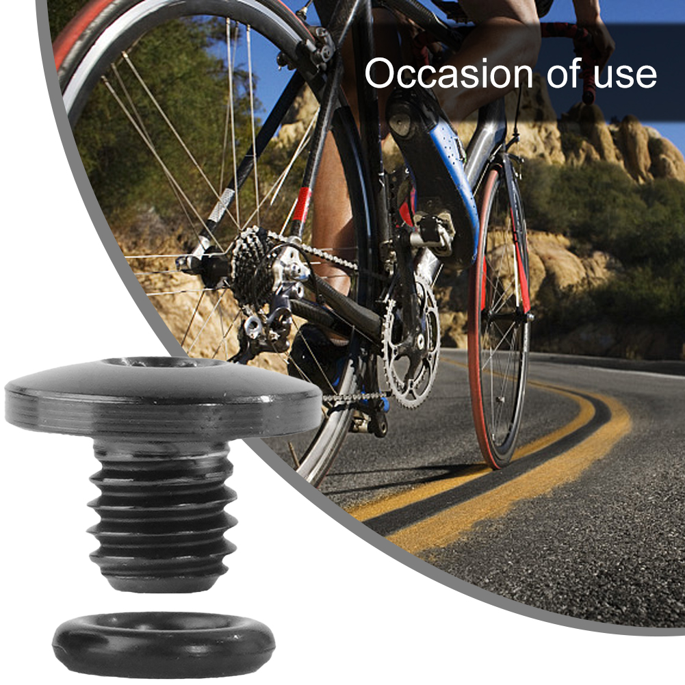Vis de purge de vélo en titane, joint torique en acier M5 pour XT/SLX/Zee/Deore/LX, vis de frein à disque hydraulique de vélo