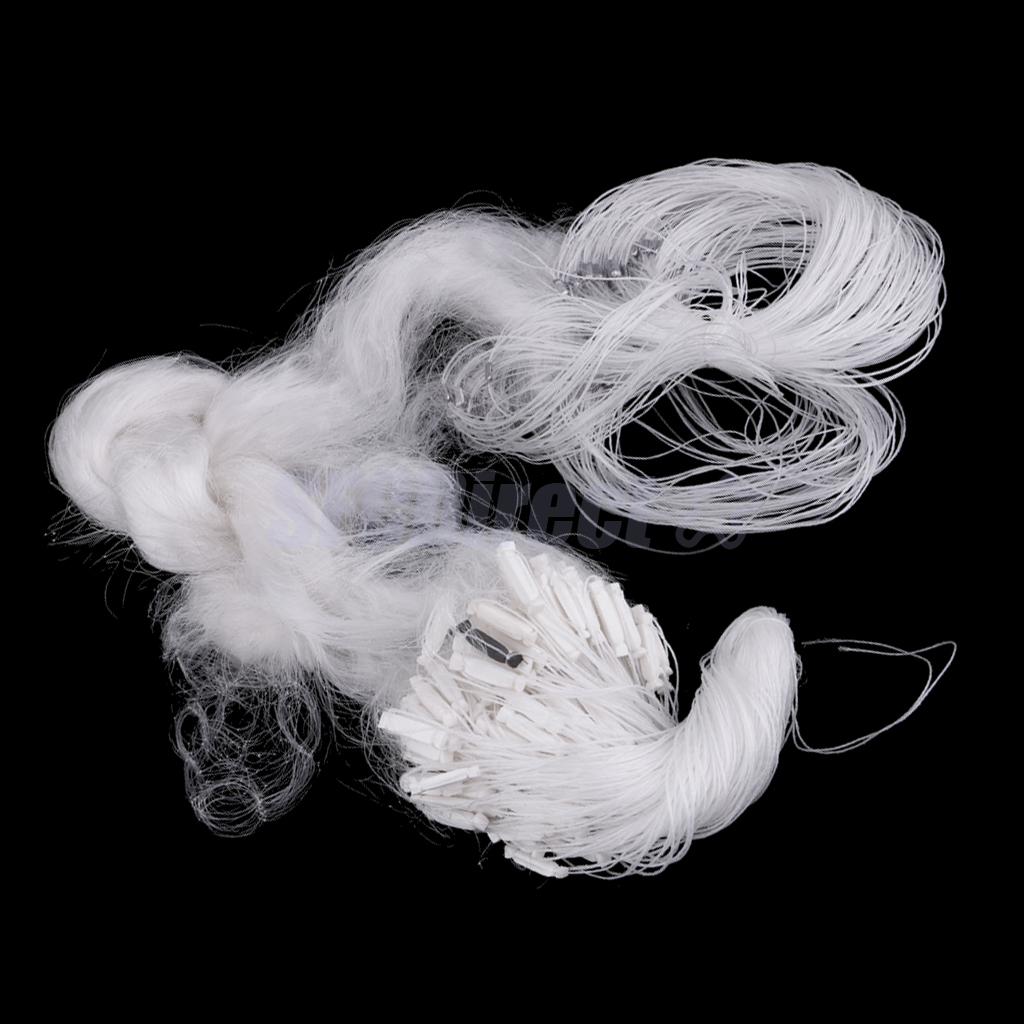 3 Layers Fishing Fish Mesh Trap Monofilament Fishing Nets Fishing Gill Net 50x2 meter/164x6.6 feet