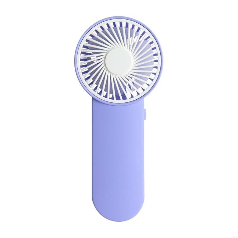 Ventole portatile mini ventilatori raffreddamento aabattery ha gestito ventilatore per l'home office: Viola