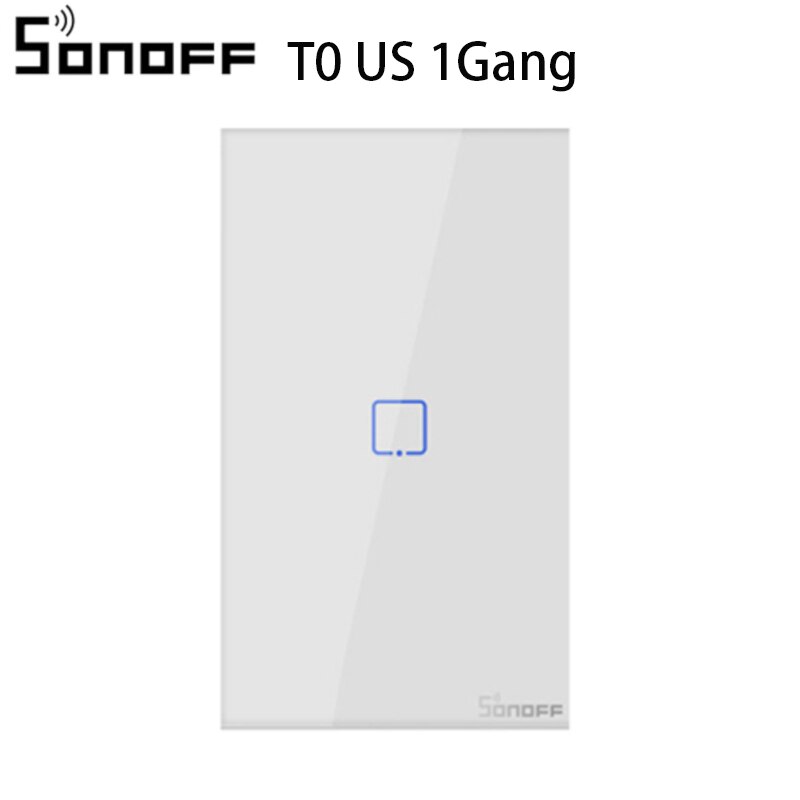 SONOFF T0 TX Clever WiFi Clever Schalter mit 1/2/3 Gang Drahtlose Wifi Schalter für Alexa Google Heimat Clever Heimat Clever Heimat EU & UK & uns: uns 1Gang