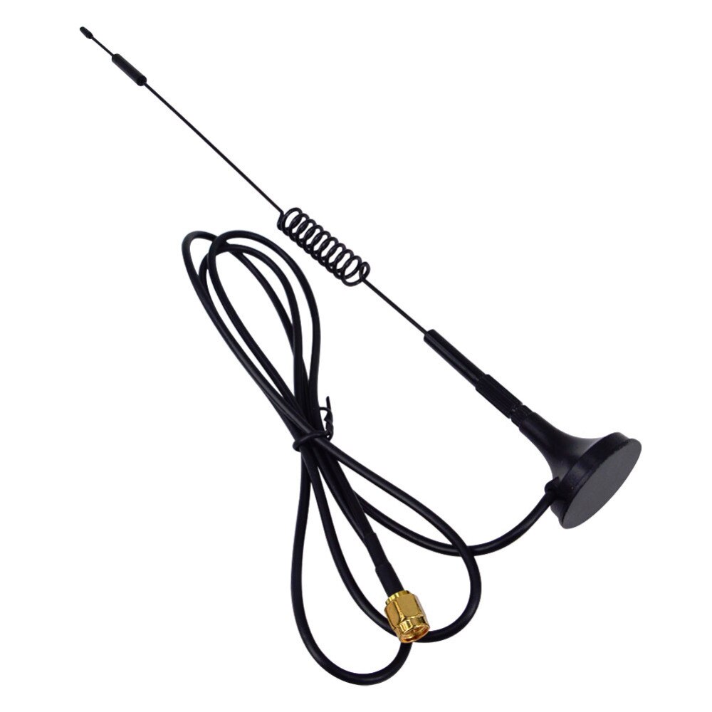 4G Antenne 7-8dbi Lte Dubbele Schroef Antenne 698-960 Mhz Met Magnetische Basis Sma Plug Mannelijke RG174 1M Voor Router B315 B525 B310