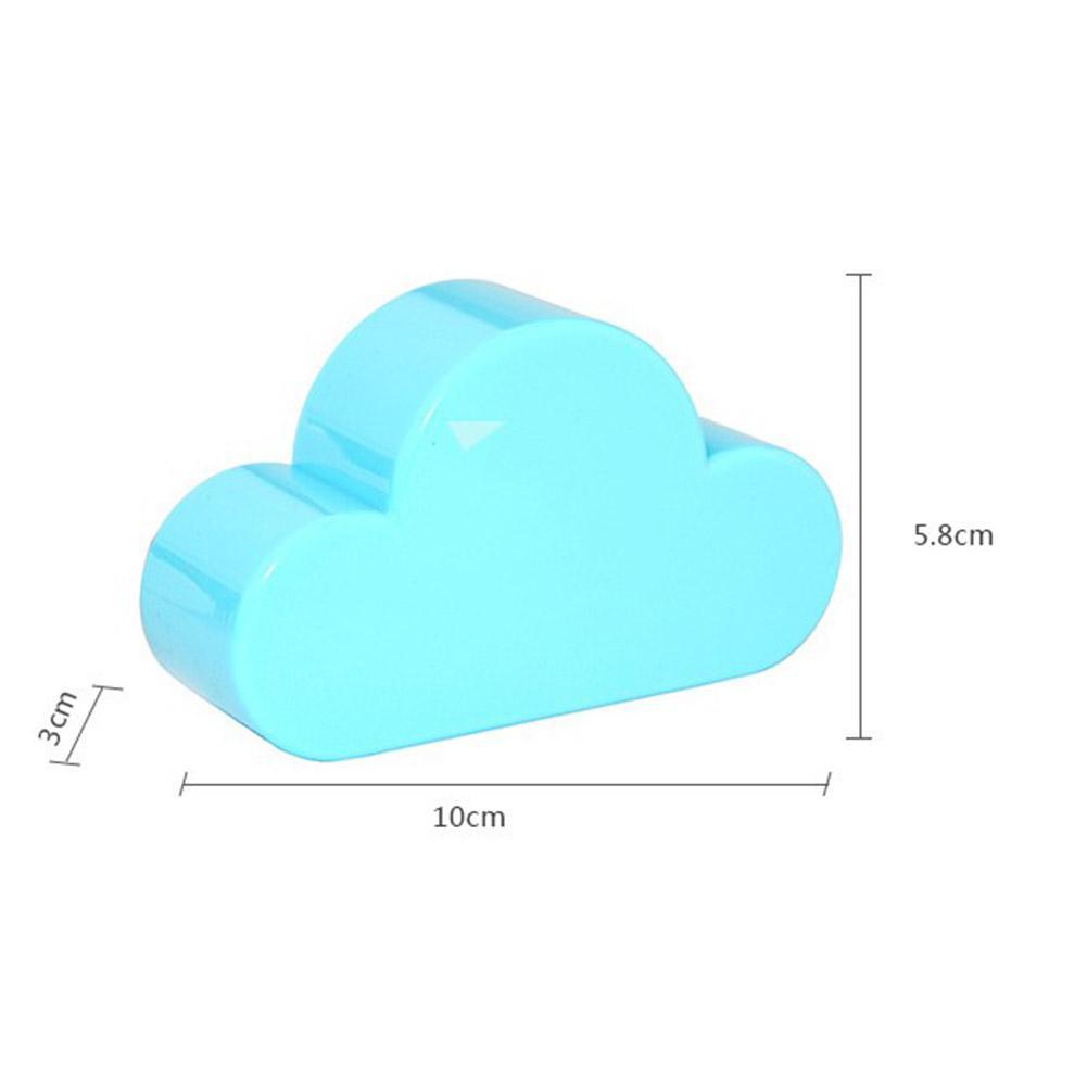 Cloud Sleutelhouder Cloud Vorm Magnetische Sleutel Muur Haken Veilig Toetsen Opslag Veilig Thuis Muur Gemonteerde Rack h9Y0