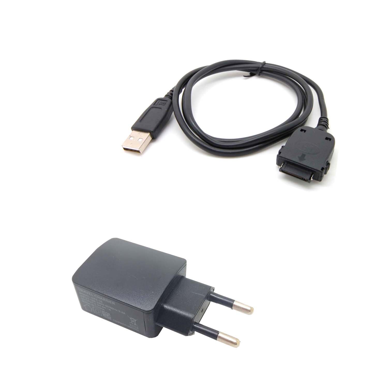Usb datasynkronisering og veggladerkabel for hp ipaq  hx2110/hx2115/hx2190/hx2195 h2210/h2215 hx2410/hx2415/hx2490/hx2495 hx2710/hx2715: Eu vegglader