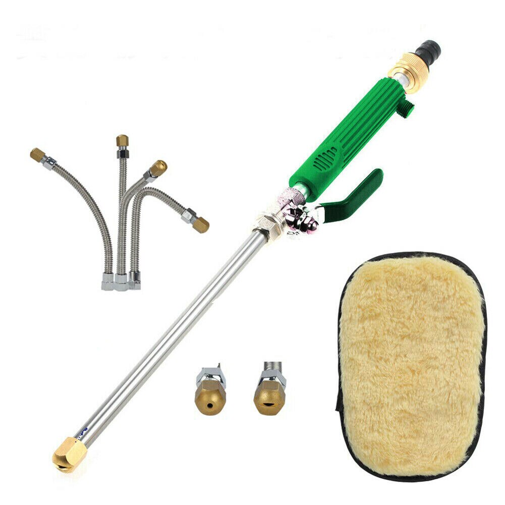 High Pressure Water Guns Metal Handheld Washer Spray Nozzle Wands Attachment Gun Lance Set Car Cleaning Water Pump Gadgets: D2