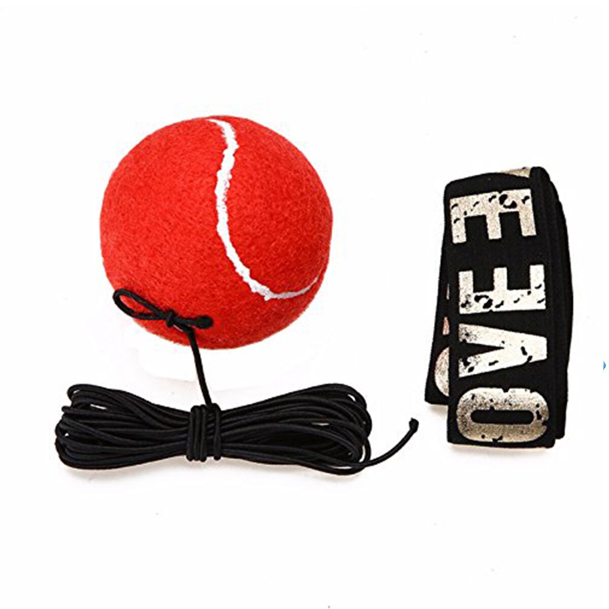 trete Boxen Reflex Ball Kopf Band Kampf Geschwindigkeit Ausbildung schlagen Ball Muay Tai MMA ÜSpund Ausrügestochen Zubehör: rot