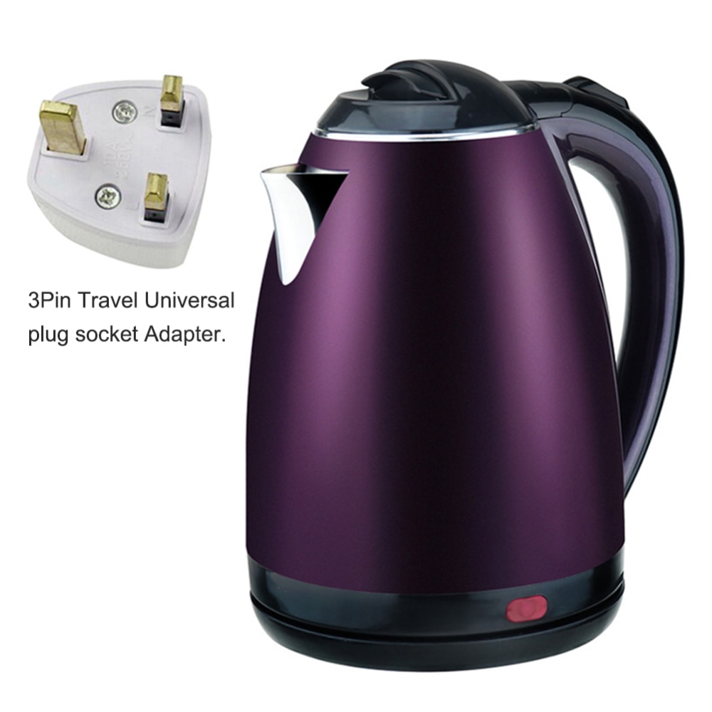 2L Electric Kettle Stainless Steel Electric Auto Cut Off Anti-dry Protection Kettle Home Electric Appliances