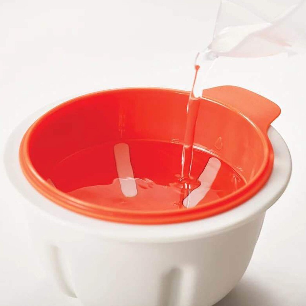 Steamed Egg Bowl Egg Poacher Cook Poach Pods Tools Microwave Oven Baking Cup