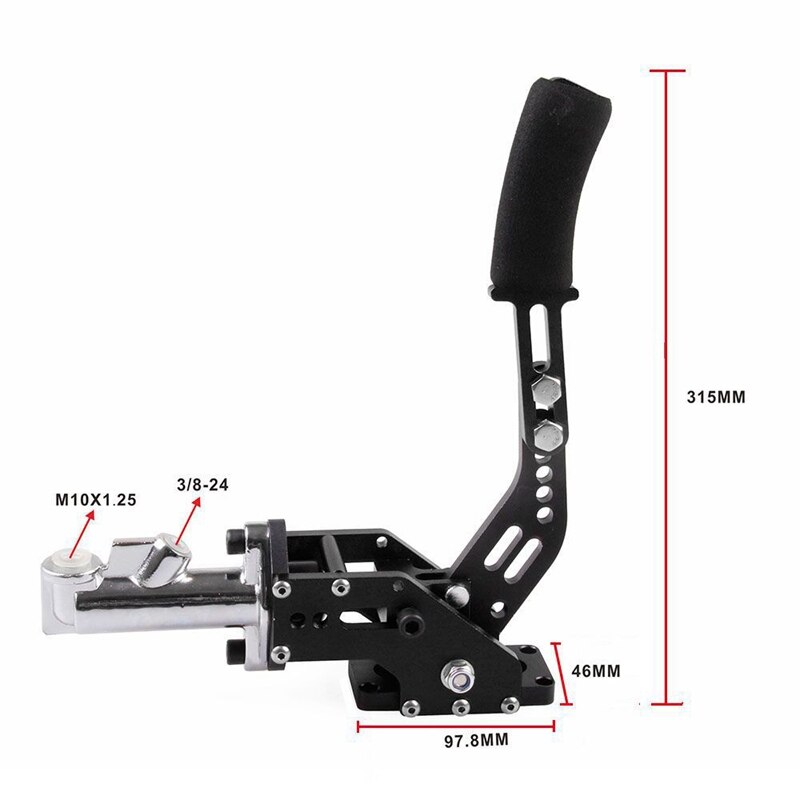 Aluminium universal hydraulisk handbroms spak drift handbroms e-broms racing