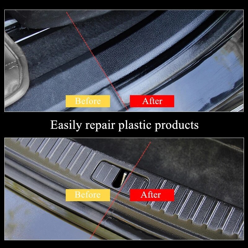 Car Interior Restorer Wax Leather Repair Instrument Panel Retreading Agent Plastic Rubber Part Retreading Restore Agent