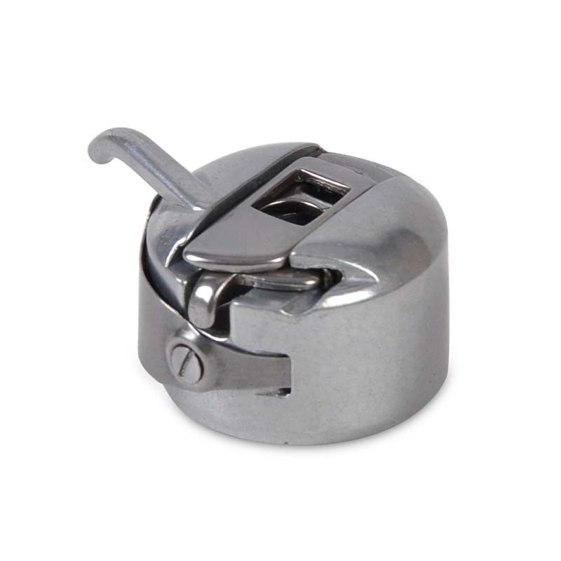 Silver Sewing Machine Metal Bobbin Spool Case Toyota Brother Janome Elna Bernina Singer Kenmore Sewing Machine Accessorries