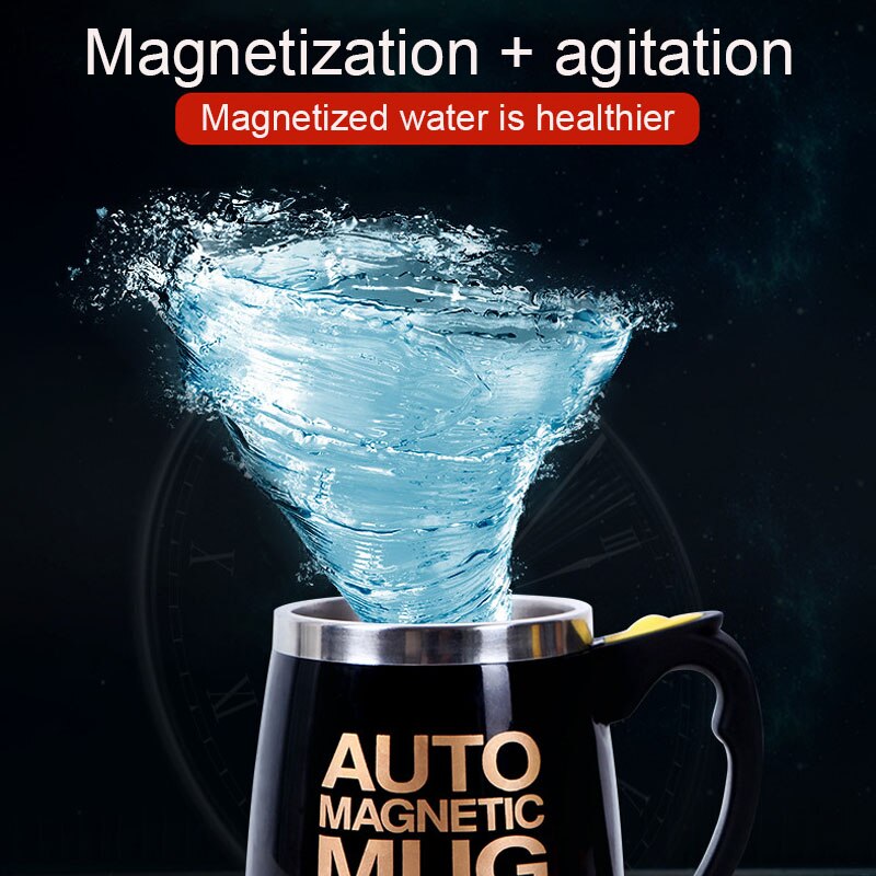 Automatic Self Stirring Magnetic Mug Stainless Steel Coffee Milk Mixing Cup Blender Lazy Smart Mixer Thermal Cup