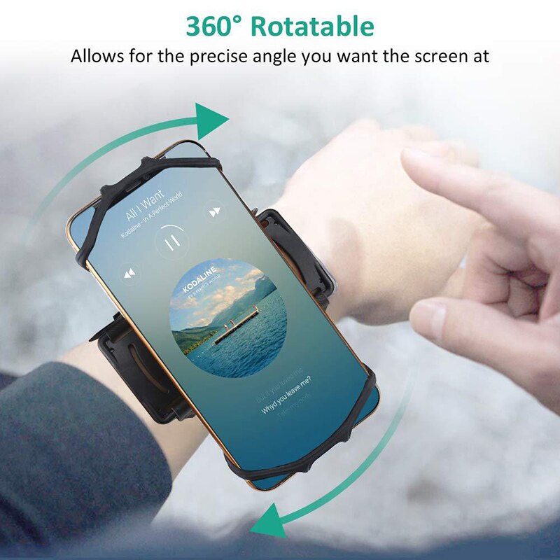 Running Telefoon Polsbandje Draaibare Wrist Strap Jogging Arm Band Voor Iphone Samsung Huawei Nk-Winkelen