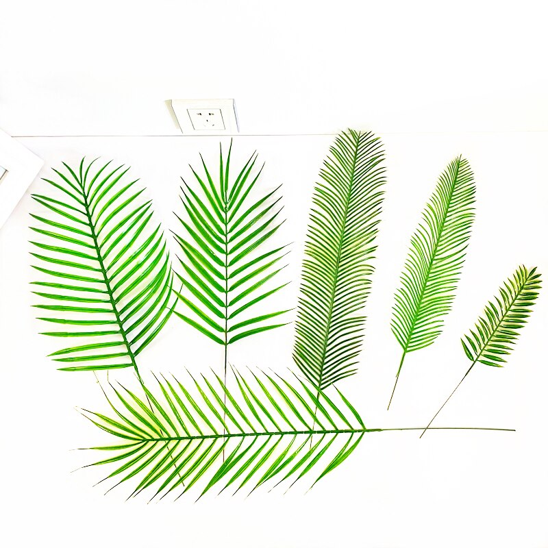 1pcs artificial flower plastic wild sunflower leaf wedding decoration home decoration iron tree leaf artificial plant